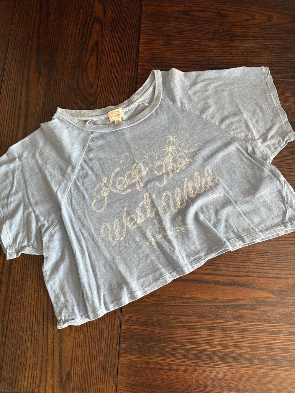 Billabong x Wrangler Cropped Tee